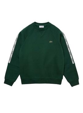Sudadera Lacoste SH1213 Verde para Hombre