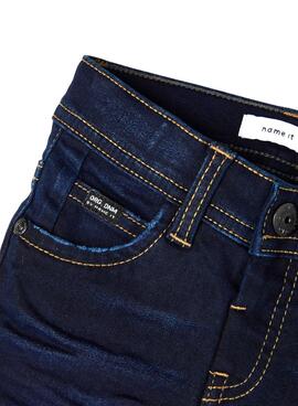Pantalon Vaquero Name It Silas Azul Oscuro Niño