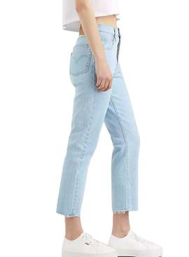 Pantalon Vaquero Levis 501 Crop Samba Goal Mujer