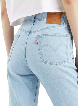 Pantalon Vaquero Levis 501 Crop Samba Goal Mujer