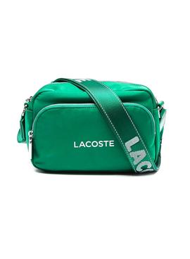 Bolso Lacoste Pocket Verde para Mujer