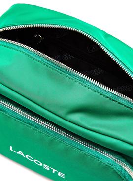 Bolso Lacoste Pocket Verde para Mujer