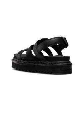 Sandalias Dr. Martens Yelena Leather Negro Mujer