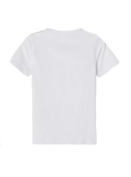 Camiseta Name It Pacman Justus Blanca para Niño