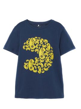Camiseta Name It Pacman Justus Marino para Niño
