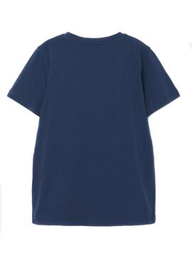 Camiseta Name It Pacman Justus Marino para Niño