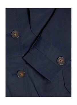 Gabardina Name It Mai Trench Marino Niña