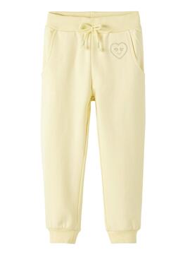 Pantalon Chandal Name It Borcha Amarillo para Niña