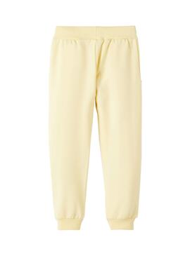 Pantalon Chandal Name It Borcha Amarillo para Niña