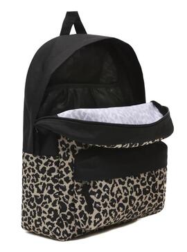 Mochila Vans Realm Leopard Estampada para Niña