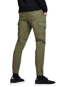 Pantalon Jack and Jones Paul Verde para Hombre