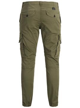 Pantalon Jack and Jones Paul Verde para Hombre