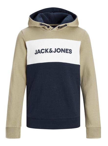 Jack & Jones Junior SWEATSHIRT BOYS CREW NECK - Sudadera - black/negro 