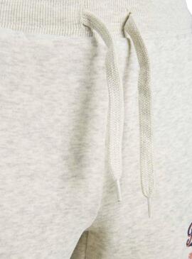 Pantalon Chandal Jack and Jones Logo Blanco Niño