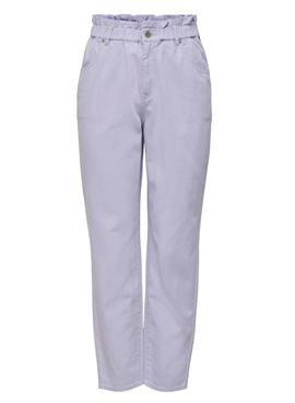 Pantalon Only Ova Darsy Lila para Mujer