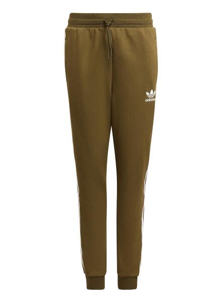 Pantalon Chandal Adidas Trefoil Verde para Junior