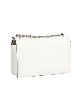 Bolso Calvin Klein Minimal Monogram Blanco Mujer