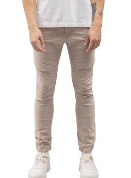 Pantalón Klout Cargo Beige Para Hombre