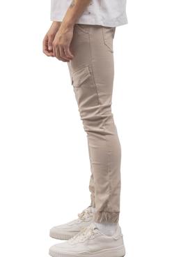 Pantalón Klout Cargo Beige Para Hombre