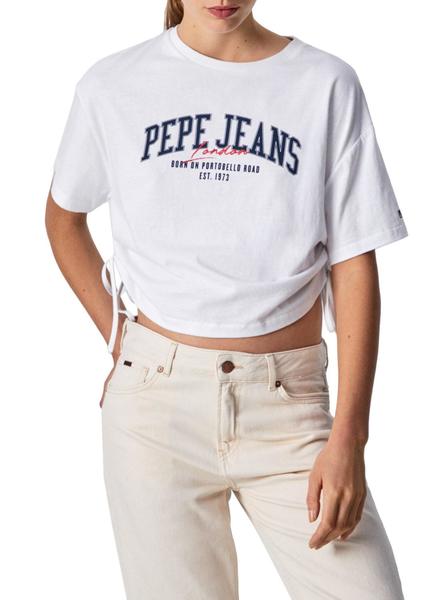 Camiseta Pepe Jeans Cara Blanca para Mujer