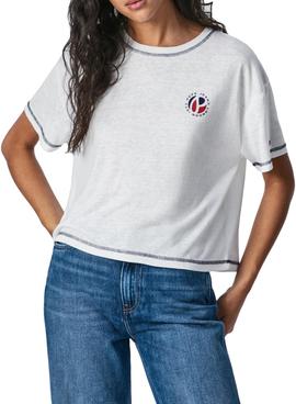 Camiseta Pepe Jeans Chantal Blanca para Mujer