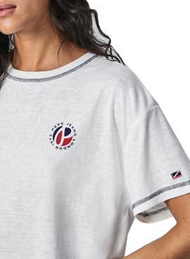 Camiseta Pepe Jeans Chantal Blanca para Mujer