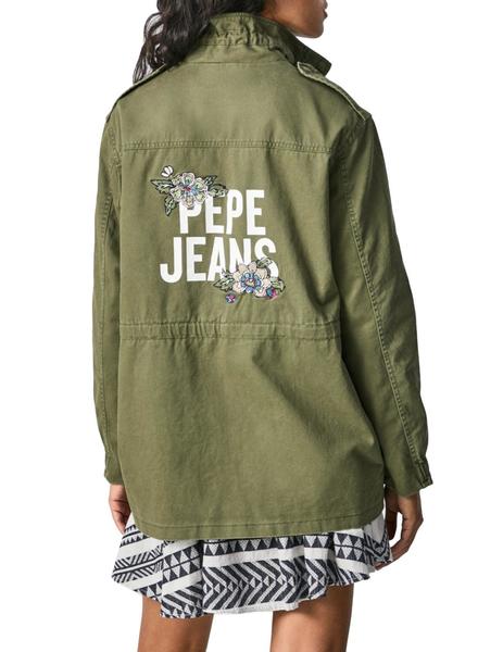 Chaqueta Pepe Jeans Filipa verde mujer