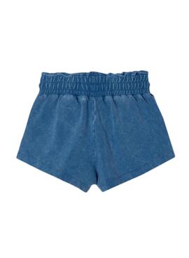 Short Mayoral Delavado Azul para Niña