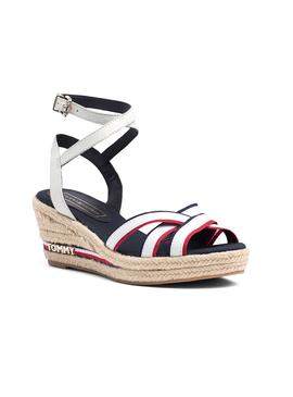 Sandalias Tommy Hilfiger Iconic Elba Blanco Mujer