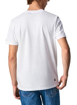 Camiseta Pepe Jeans Agin Blanca para Hombre