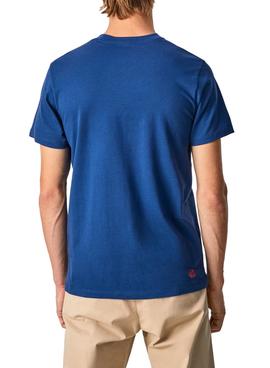 Camiseta Pepe Jeans Ainsley Azulon para Hombre