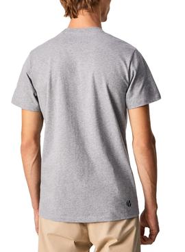 Camiseta Pepe Jeans Ainsley Gris para Hombre