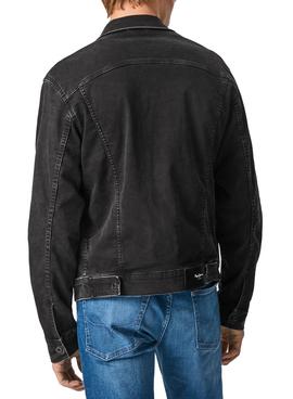 Chaqueta Vaquera Pepe Jeans Pinner Negra Hombre