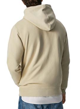 Sudadera Pepe Jeans David Beige para Hombre