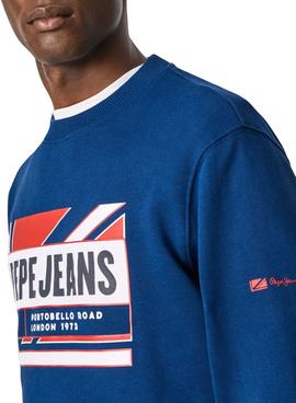 Sudadera Pepe Jeans Dev Azulon para Hombre