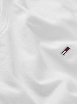Camiseta Tommy Jeans Soft Blanco para Mujer