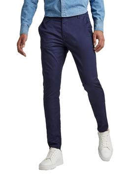 Pantalon G-Star Bronson 2.0 Slim Marino Hombre