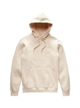 Sudadera G-Star Premium Core Beige para Hombre