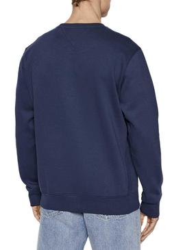 Sudadera Tommy Jeans Timeless Marino para Hombre