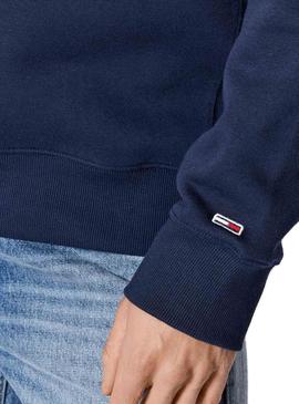 Sudadera Tommy Jeans Timeless Marino para Hombre