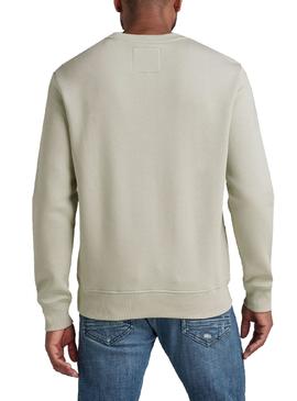 Sudadera G-Star Raw Flechas Gris para Mujer
