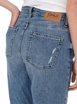 Pantalon Vaquero Only Emily Life Azul para Mujer