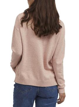 Jersey Vila Viril Oversize Rosa para Mujer