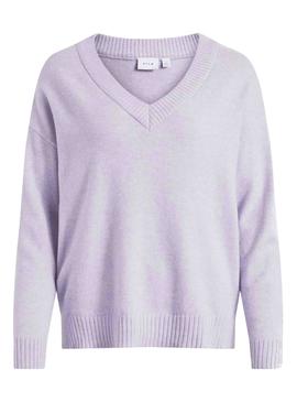 Jersey Vila Viril Oversize Lila para Mujer