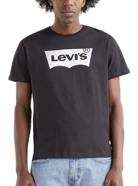 Disminución Hacer Gladys Camiseta Levis Graphic Negra para Hombre