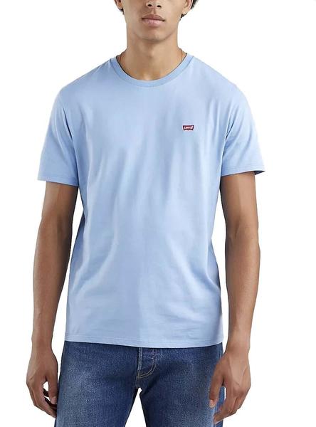 Camiseta Levis Azul para Hombre