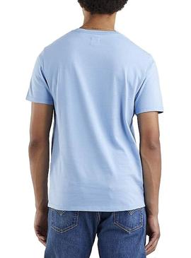 Camiseta Levis SS Original Azul para Hombre 