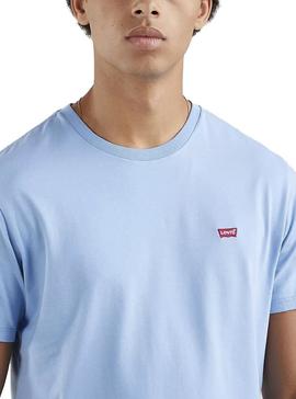 Camiseta Levis SS Original Azul para Hombre 