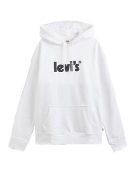 Sudadera Levis Graphic Blanca para Hombre