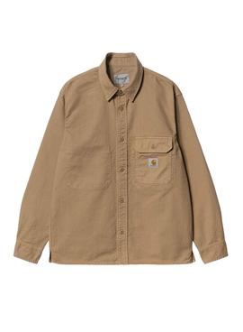 Sobrecamisa Carhartt Reno Jac Marron para Hombre